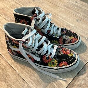 High Top “Peace Floral” VANS